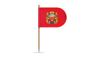 Orenburg Flag for Desk, Table flag