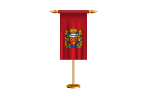 Orenburg Ceremonial Flag Vector Free flag