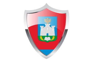 Oryol Flag with Medieval Heater Shield flag