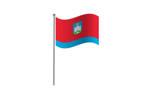 Waving Flag of Oryol flag