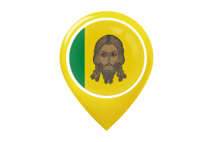 Penza Flag Map Pin Icon flag