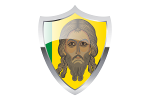 Penza Flag with Medieval Heater Shield flag