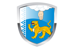 National Flag of Pskov Clipart flag