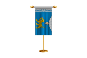 Pskov Ceremonial Flag Vector Free flag