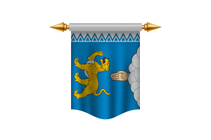 Pskov Flag Royal Banner flag