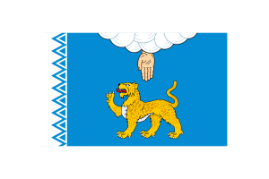 Pskov Flag Vector Illustration flag