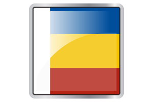 Rostov Flag Square icon flag