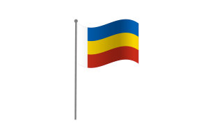 Waving Flag of Rostov flag