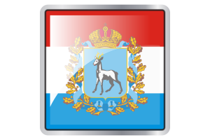 Samara Flag Square icon flag