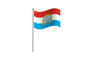 Waving Flag of Samara flag