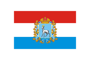 Samara Flag Vector Illustration flag