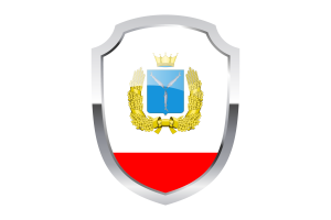 Saratov Shield Logo flag