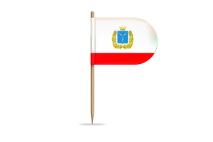 Saratov Flag for Desk, Table flag