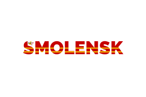 Smolensk Text Art flag