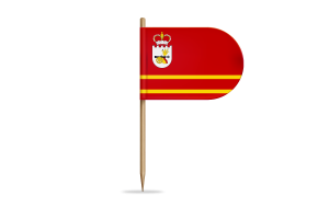 Smolensk Flag for Desk, Table flag