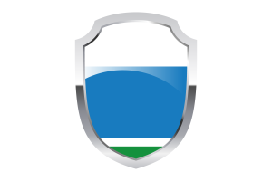 Sverdlovsk Shield Logo flag