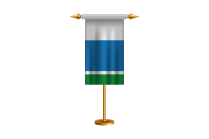Sverdlovsk Ceremonial Flag Vector Free flag