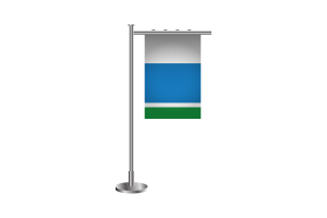 Sverdlovsk Standing Flag flag