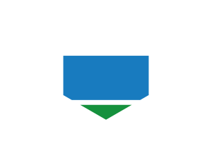 Sverdlovsk Flag Hexagon Shape flag
