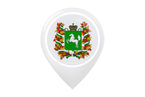 Tomsk Flag Map Pin Icon flag