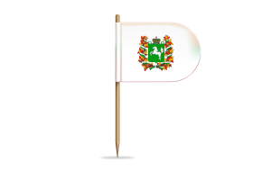 Tomsk Flag for Desk, Table flag