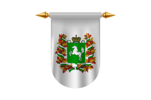 Tomsk Flag Emblem Vector Images flag