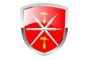 National Flag of Tula Oblast Clipart flag