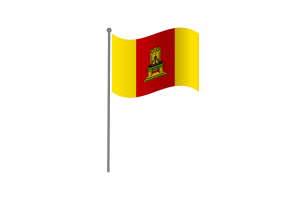 Waving Flag of Tver flag