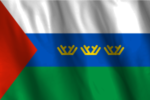 National Flag of Tyumen flag
