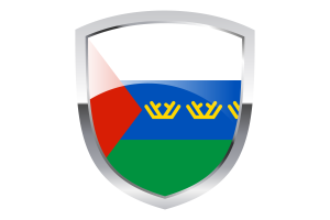 National Flag of Tyumen Clipart flag