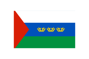 Tyumen Flag Vector Illustration flag