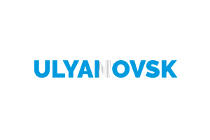 Ulyanovsk Text Art flag