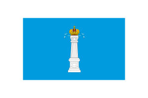 Ulyanovsk Flag Vector Illustration flag