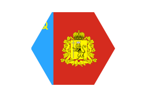 Vladimir Oblast Flag Vector Free | SVG and PNG flag