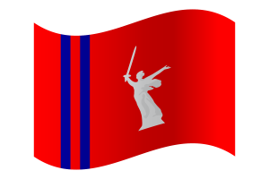 Volgograd Oblast Flag flag