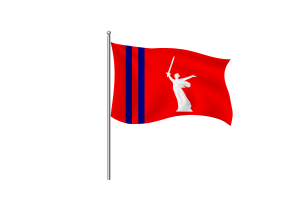 Volgograd Oblast Flag Clipart flag