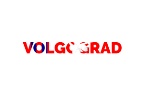 Volgograd Oblast Text Art flag