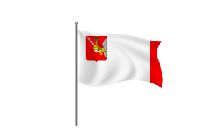 Vologda Flag Clipart flag