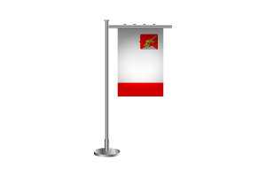 Vologda Standing Flag flag