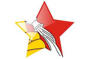 Ícono de Estrella de la Bandera de Voronezh flag