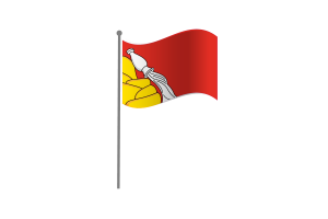 Bandera Ondeante de Voronezh flag