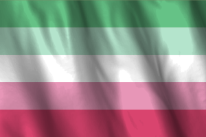 Drapeau National de Fierté Abrosexuel flag