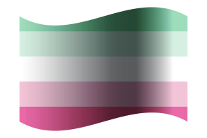 Drapeau de Fierté Abrosexuel flag