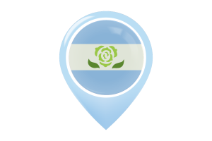 Abrosexual Pride Flag Map Pin Icon flag