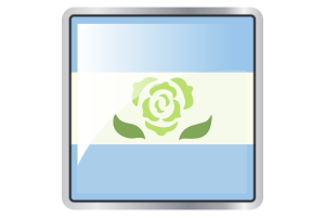 Abrosexual Pride Flag Square icon flag