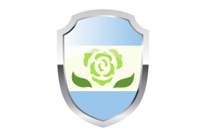 Abrosexual Pride Shield Logo flag