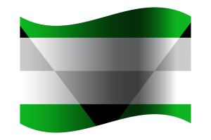 Bandera aegorromántica flag