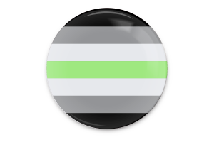 Art vectoriel du drapeau agender flag