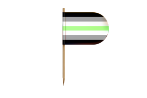 Drapeau agender pour bureau, table flag