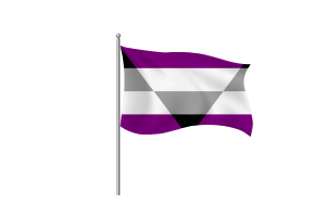 Símbolo de la Bandera Ageosexual flag